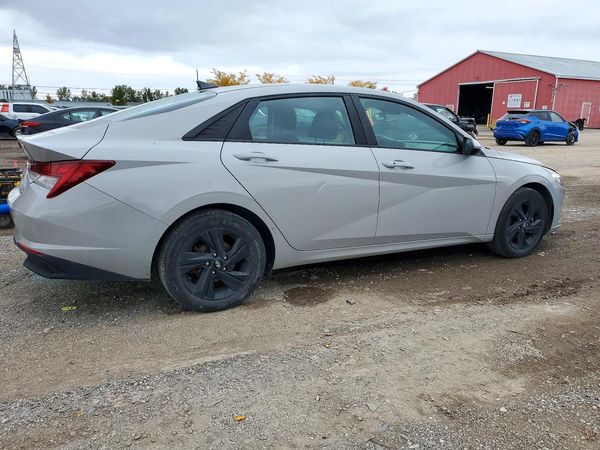 2021 HYUNDAI ELANTRA Blue — PSRA
