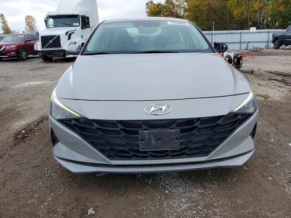 2021 HYUNDAI ELANTRA Blue — DIRF