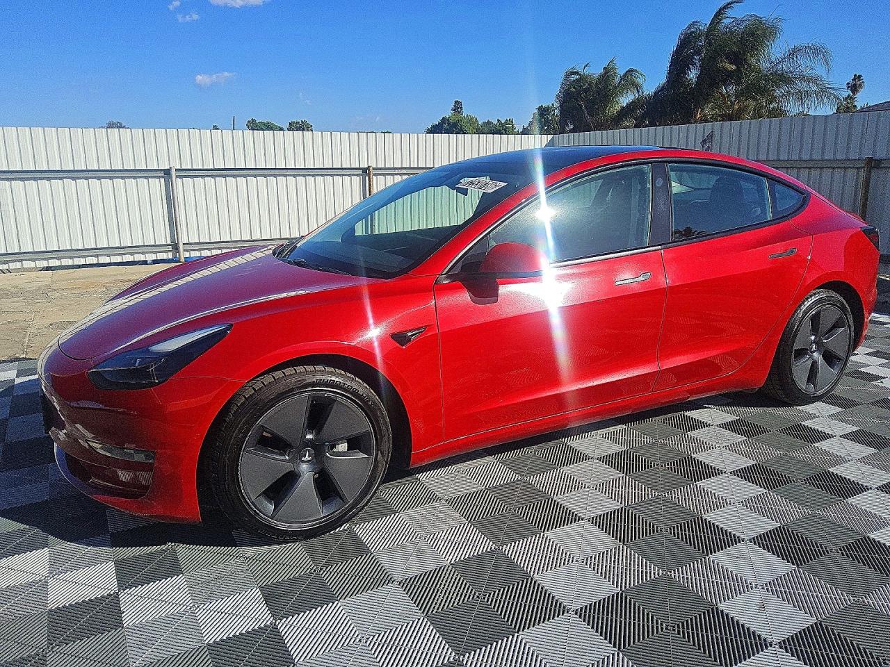 2022 TESLA MODEL 3 — Front 3/4