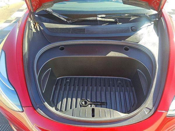 2022 TESLA MODEL 3 — Engine bay