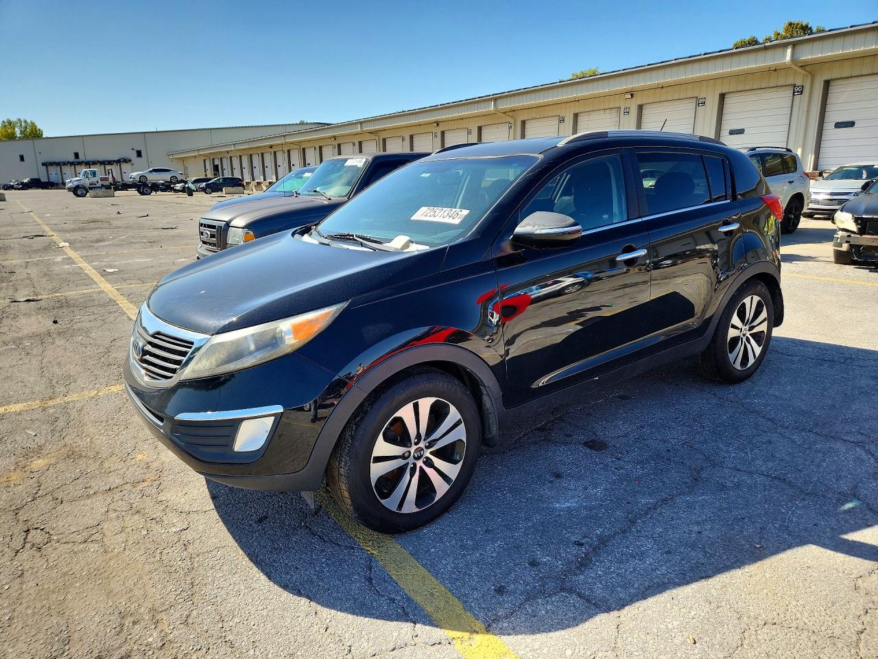 2012 KIA SPORTAGE GLS(Middle grade) — Front 3/4