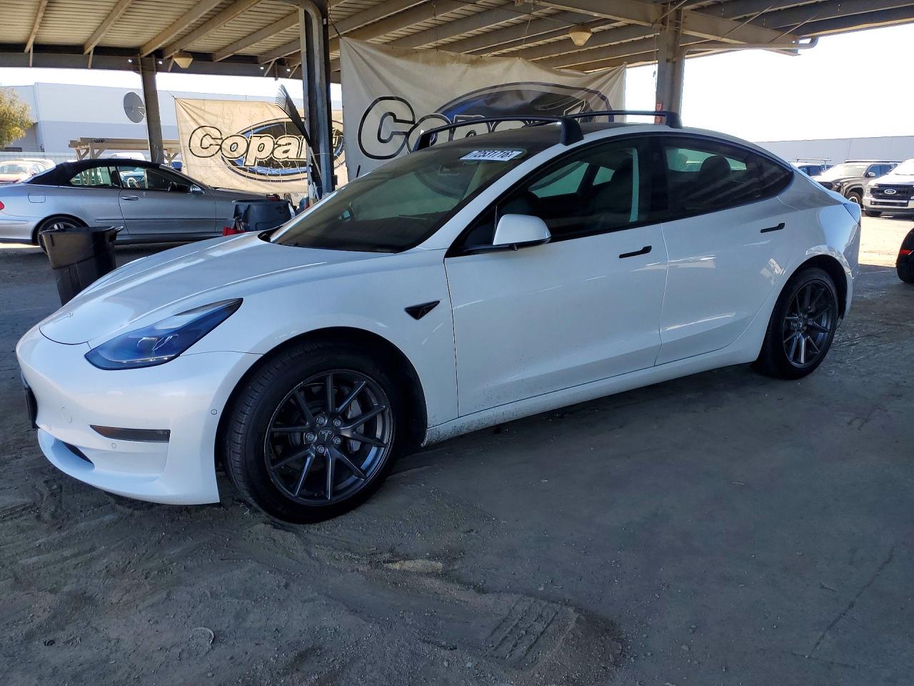 2021 TESLA MODEL 3 — Front 3/4