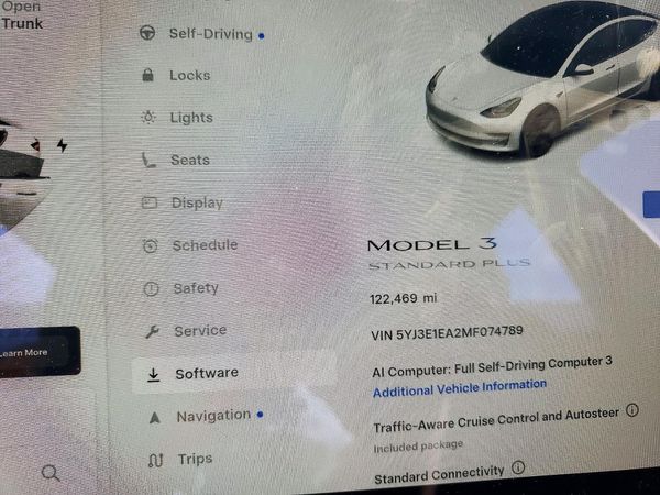 2021 TESLA MODEL 3 — ODOM