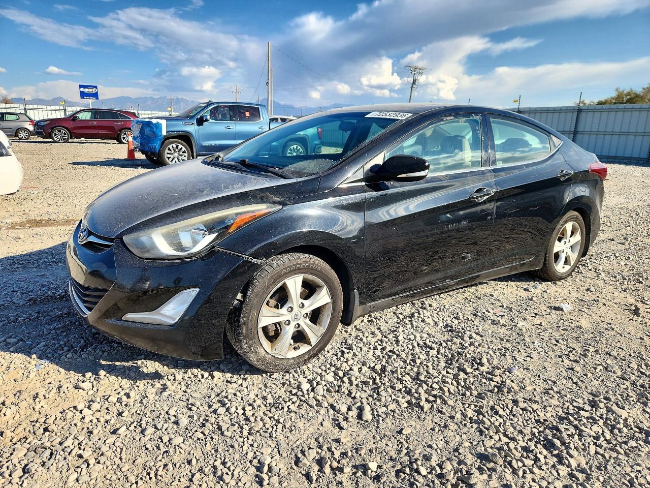 2016 HYUNDAI ELANTRA — Front 3/4