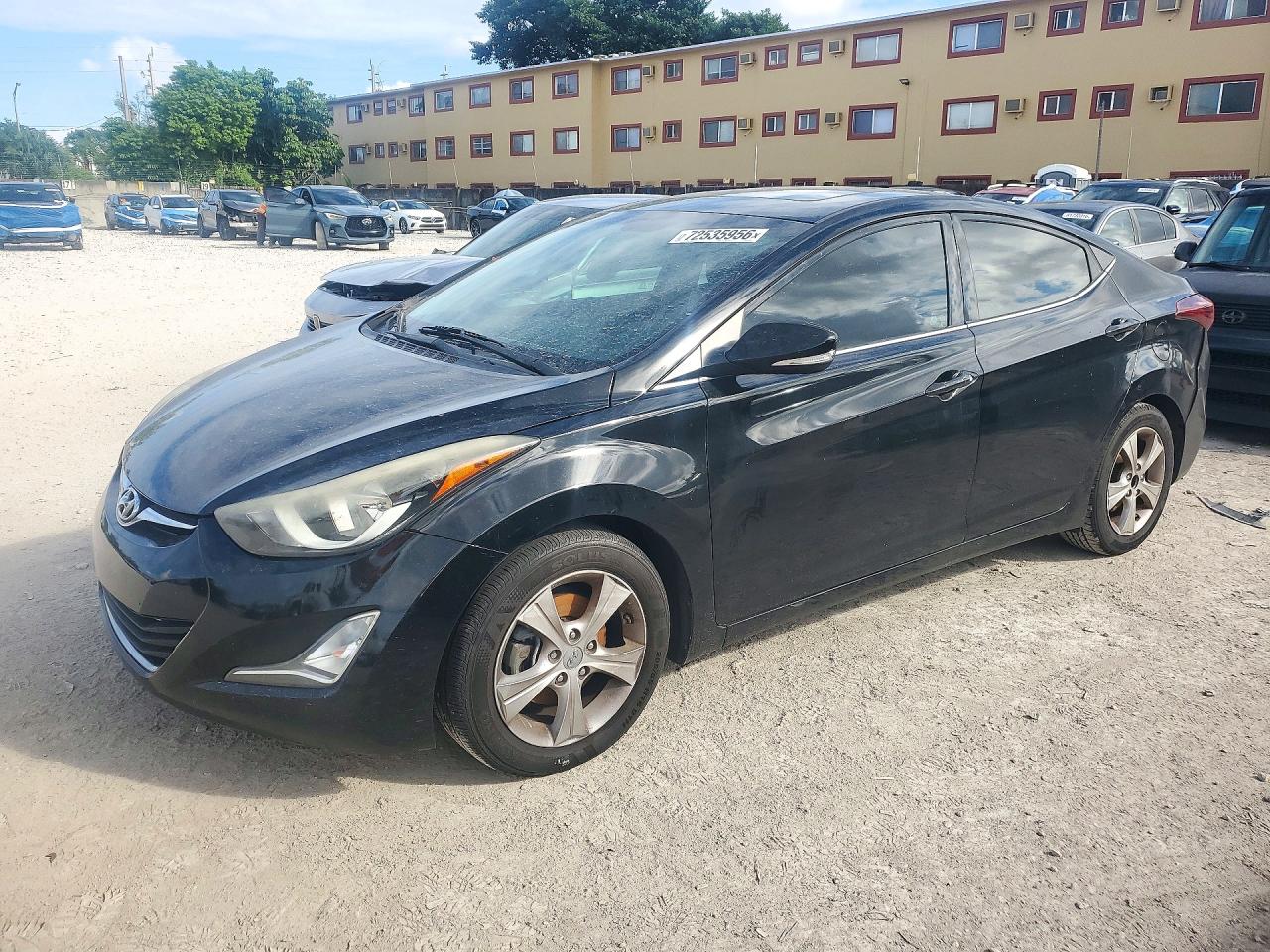 2016 HYUNDAI ELANTRA — Front 3/4