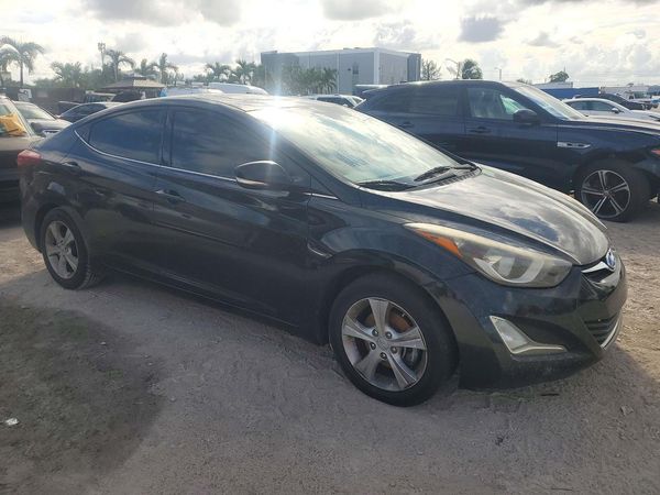 2016 HYUNDAI ELANTRA — Passenger 3/4