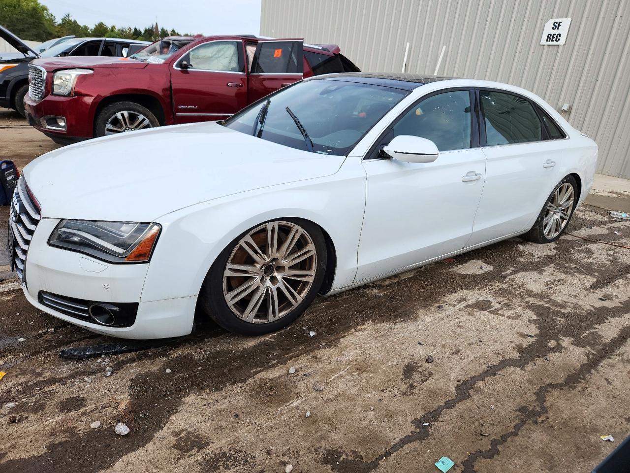 2013 AUDI A8 L — Front 3/4