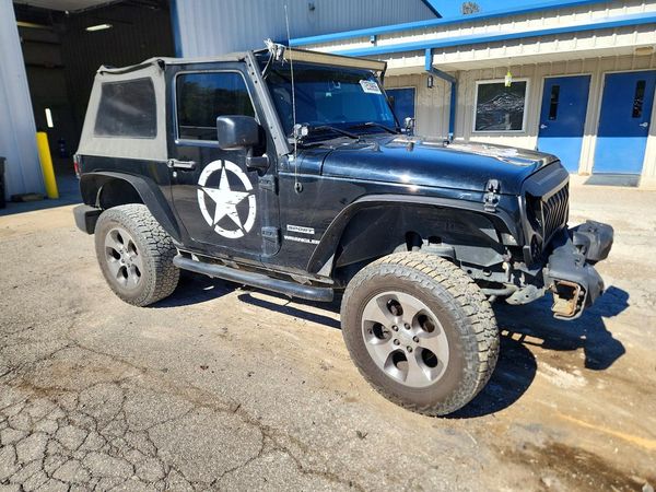 2014 JEEP WRANGLER SPORT 4X4 — Passenger 3/4