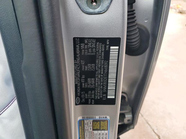2026 HYUNDAI TUCSON SEL, SEL Plus — VINS