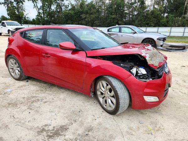 2012 HYUNDAI VELOSTER GLS(Middle grade) — Passenger 3/4