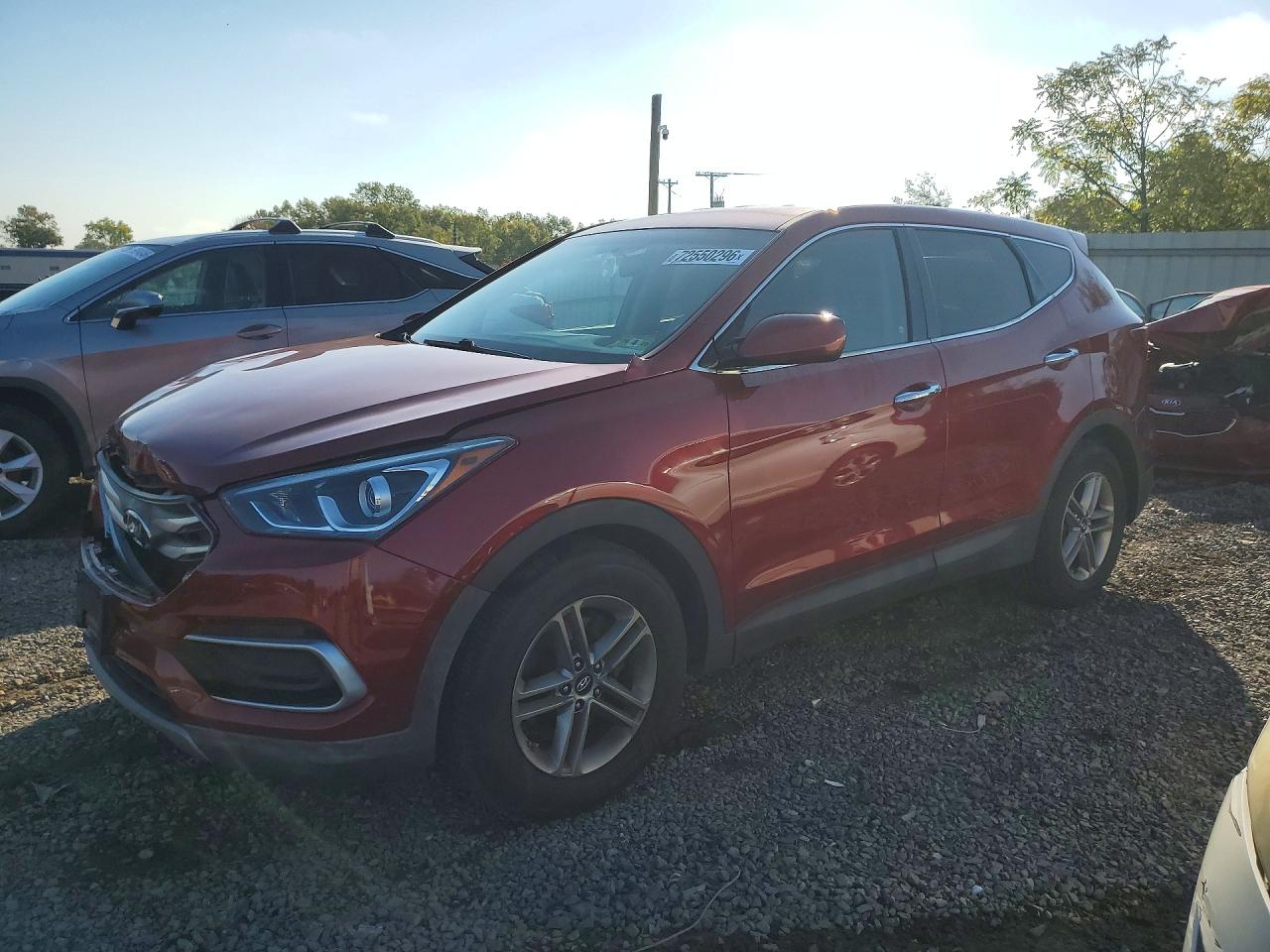 2017 HYUNDAI SANTA FE Base — Front 3/4