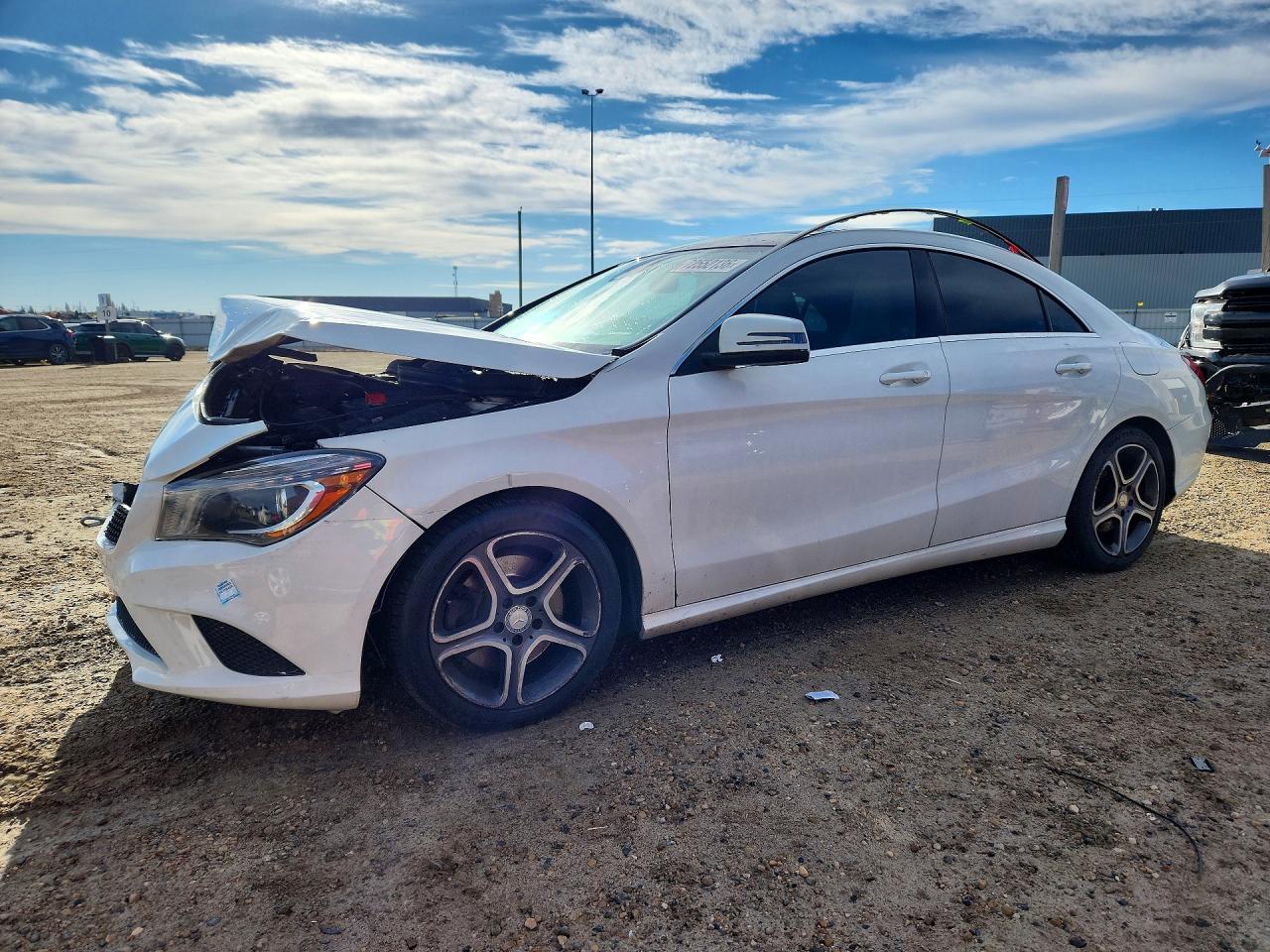 2014 MERCEDES-BENZ CLA-CLASS CLA250 4MATIC — Front 3/4