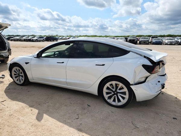 2022 TESLA MODEL 3 — DSRA