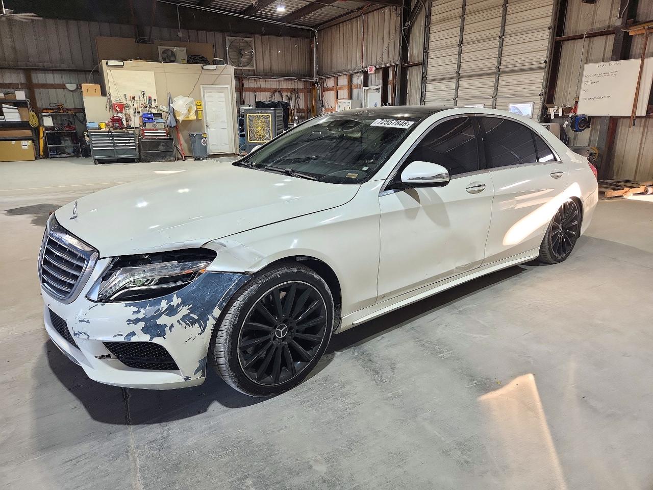 2014 MERCEDES-BENZ S S550 — Front 3/4