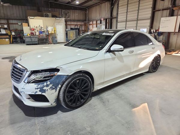 2014 MERCEDES-BENZ S S550 — Front 3/4