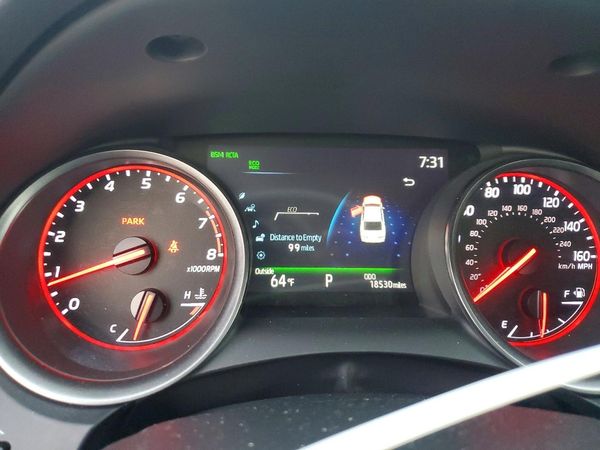 2024 TOYOTA CAMRY XSE — ODOM