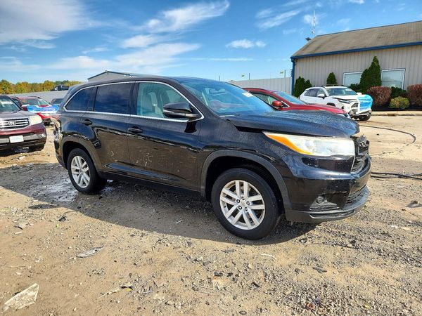 2014 TOYOTA HIGHLANDER Base/Hybrid — Passenger 3/4