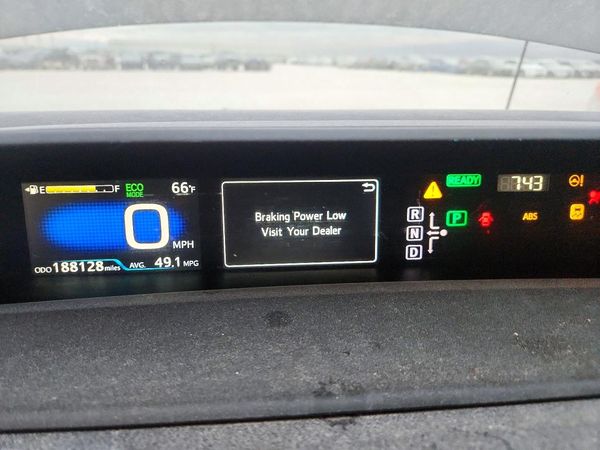 2016 TOYOTA PRIUS One/Two — ODOM