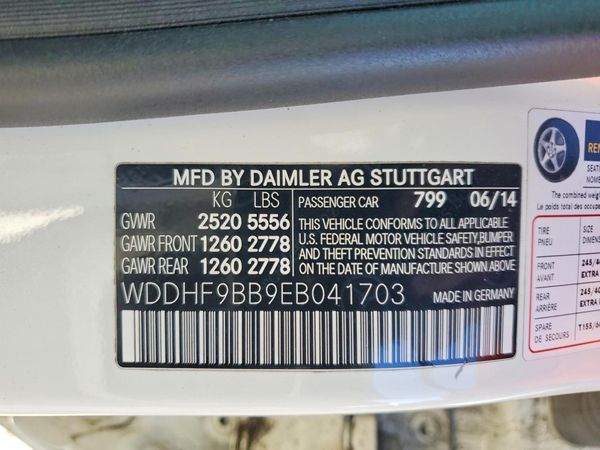 2014 MERCEDES-BENZ E E550 4-MATIC
