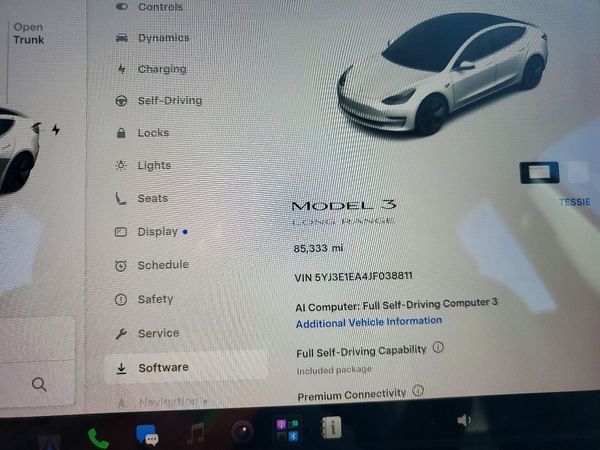 2018 TESLA MODEL 3 — ODOM