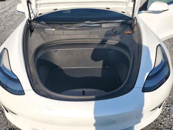 2018 TESLA MODEL 3 — Engine bay