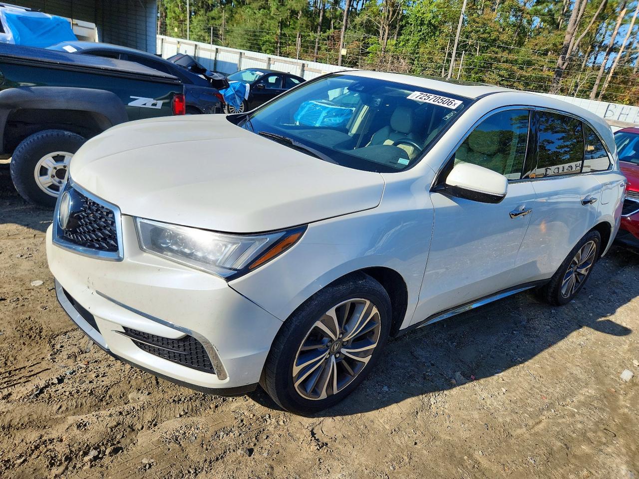 2019 ACURA MDX SH-AWD TECH 7P — Front 3/4