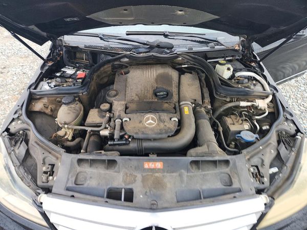 2012 MERCEDES-BENZ C-CLASS C250 — Engine bay