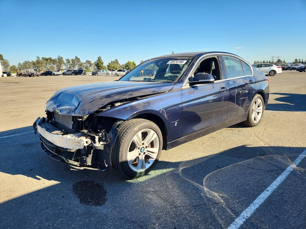 2017 BMW 330E — Front 3/4