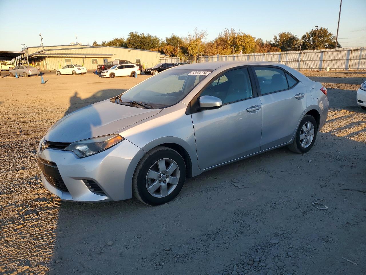 2016 TOYOTA COROLLA L/LE — Front 3/4