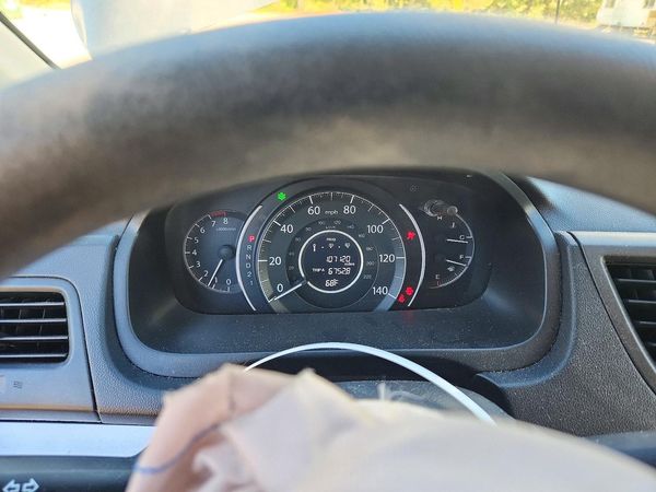 2012 HONDA CRV LX — ODOM