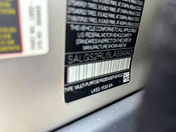 2020 LAND ROVER RANGE ROVER HSE