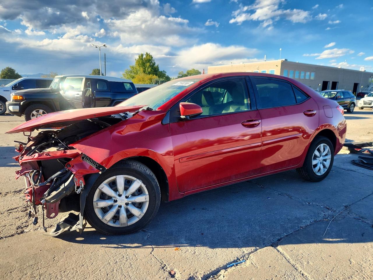 2016 TOYOTA COROLLA L/LE — Front 3/4