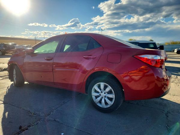 2016 TOYOTA COROLLA L/LE — DSRA