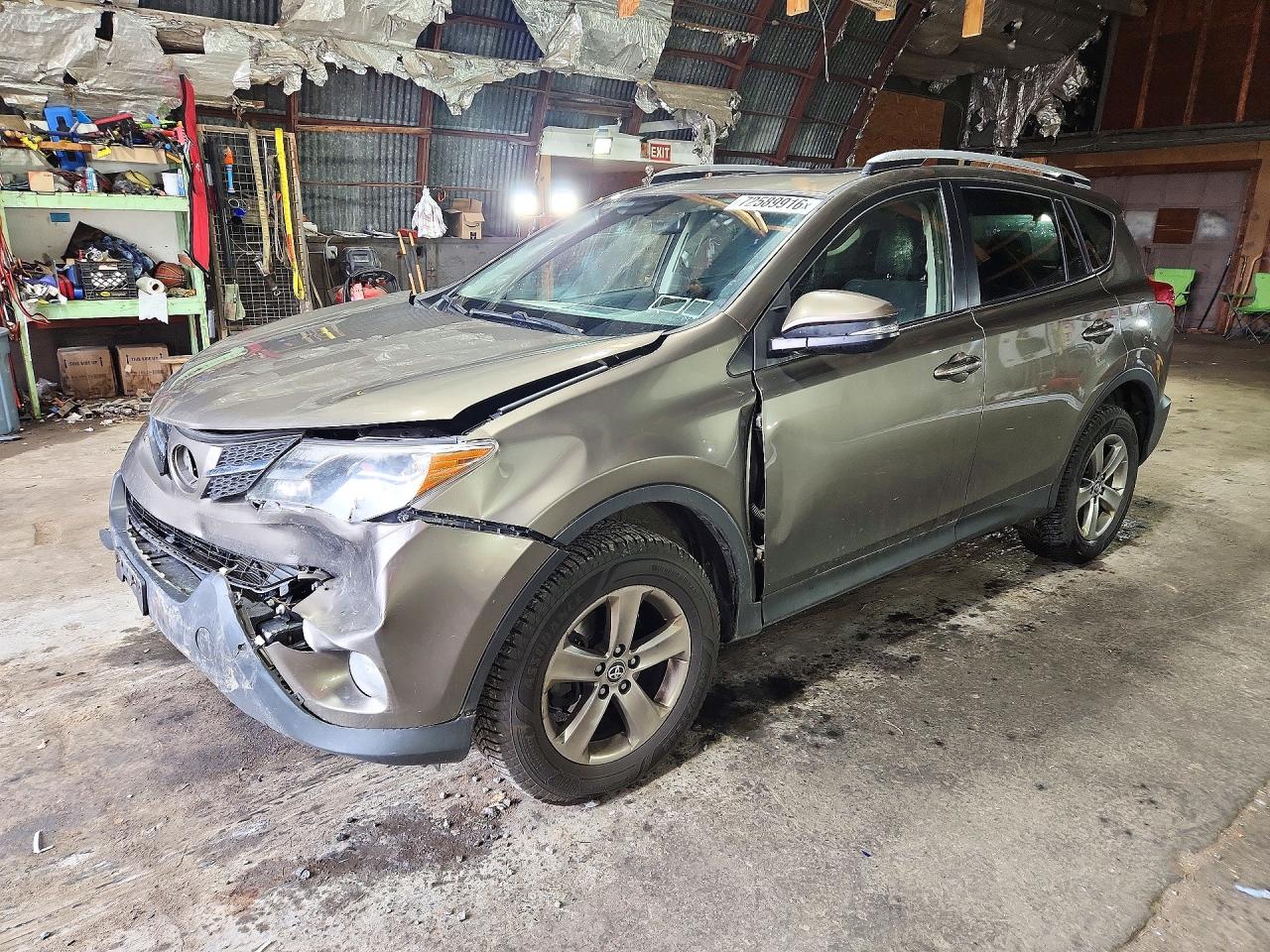 2015 TOYOTA RAV4 XLE (M Grade) — Front 3/4