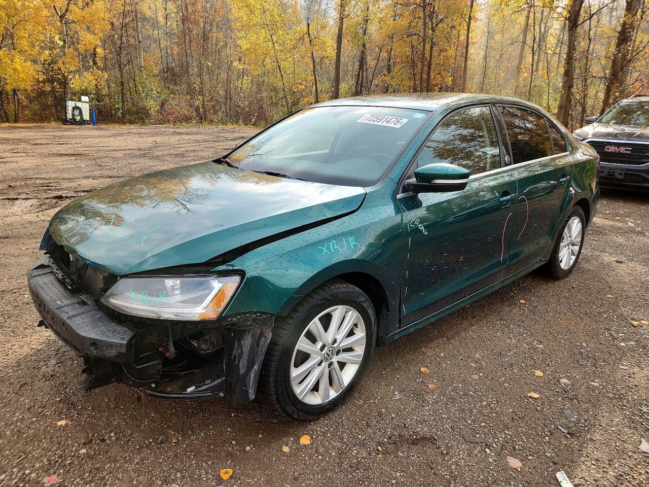 2017 VOLKSWAGEN JETTA SE — Front 3/4