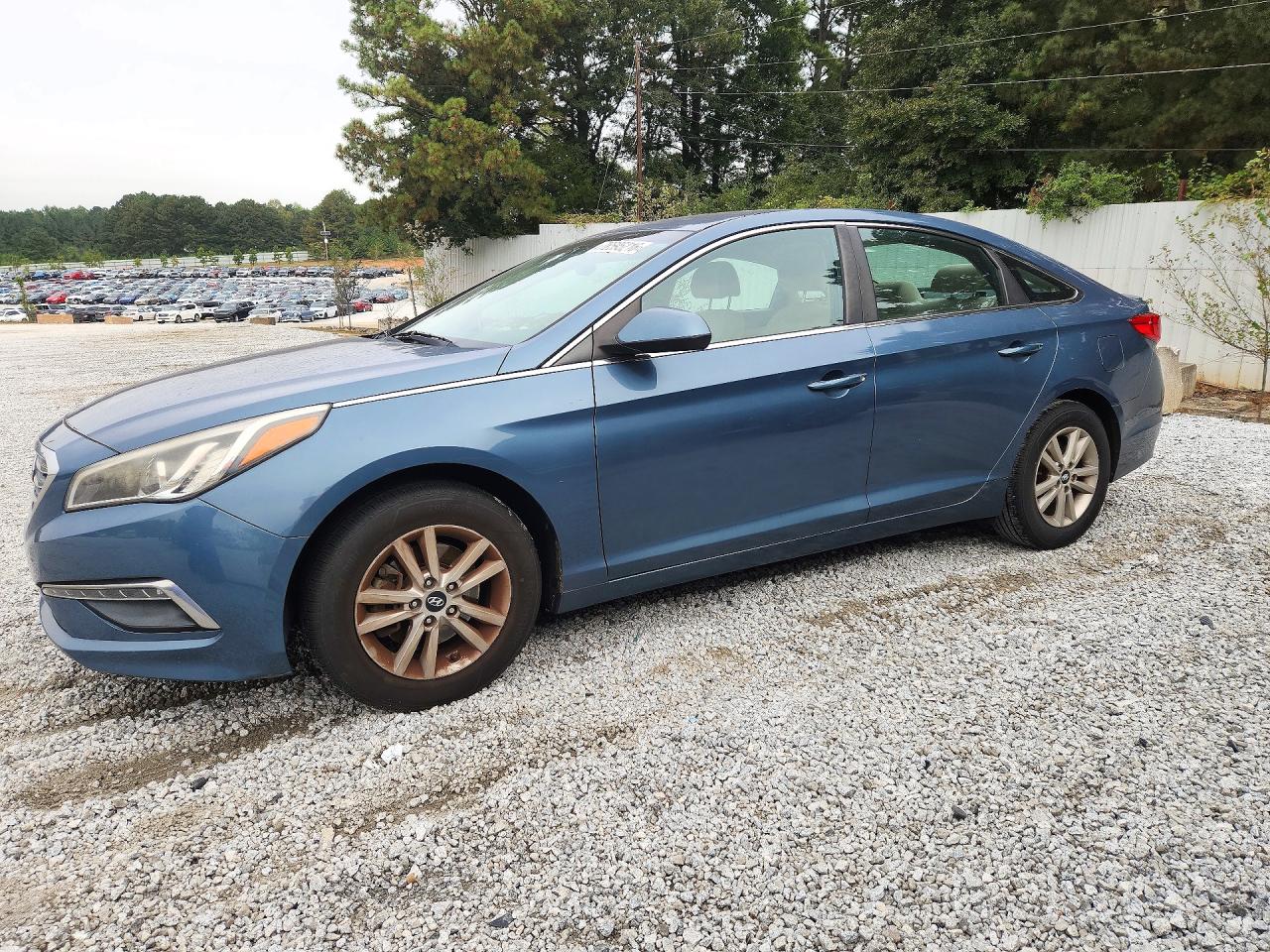 2015 HYUNDAI SONATA SE, ECO — Front 3/4