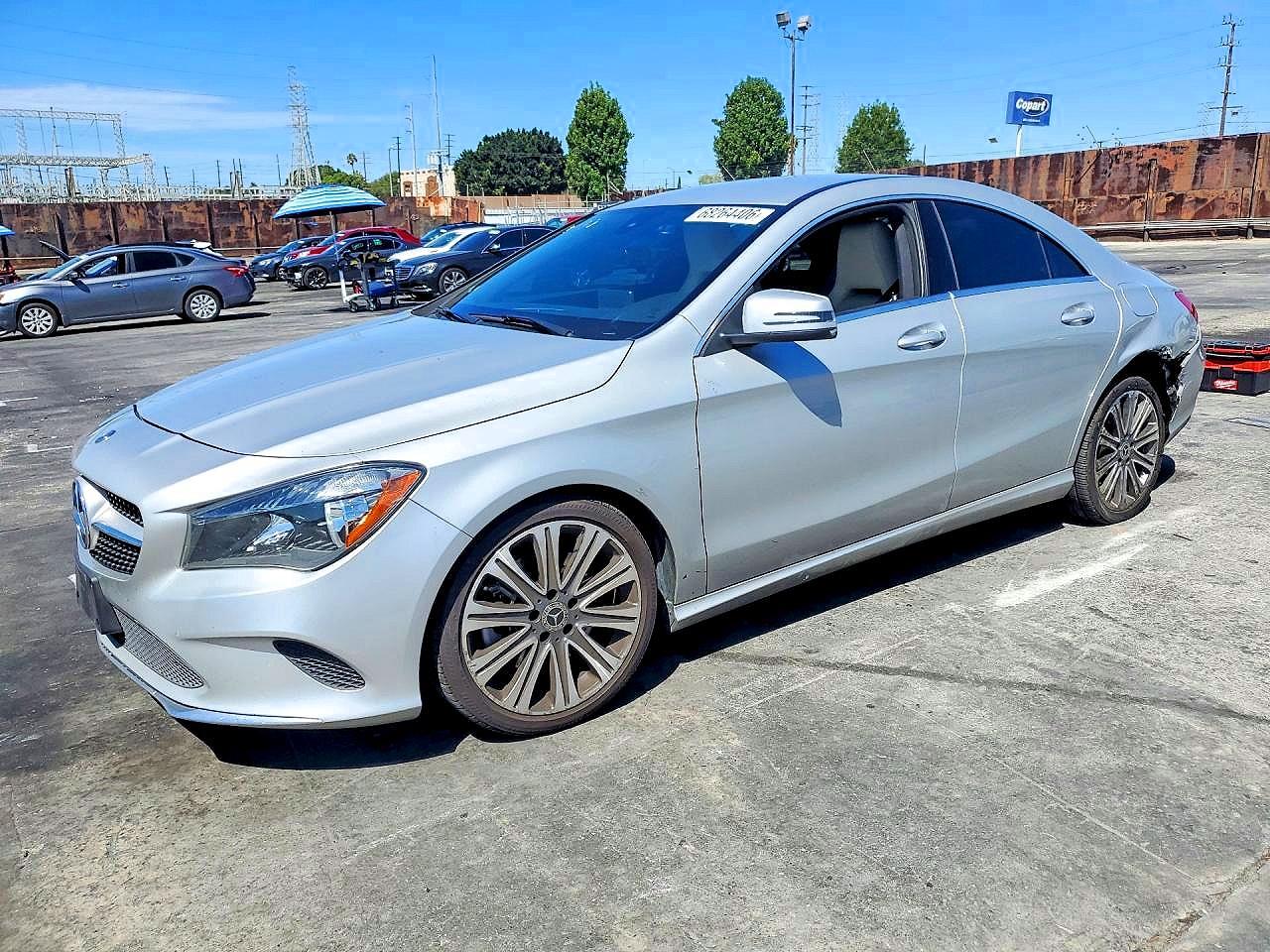 2018 MERCEDES-BENZ CLA — Front 3/4