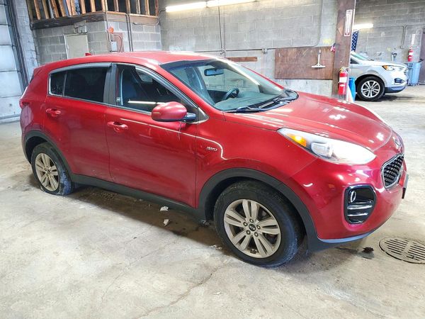 2017 KIA SPORTAGE LX — Passenger 3/4