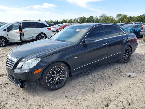 2012 MERCEDES-BENZ E E550 4-MATIC — Front 3/4