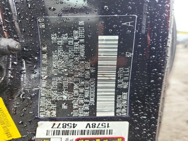 2013 TOYOTA SIENNA — VINS