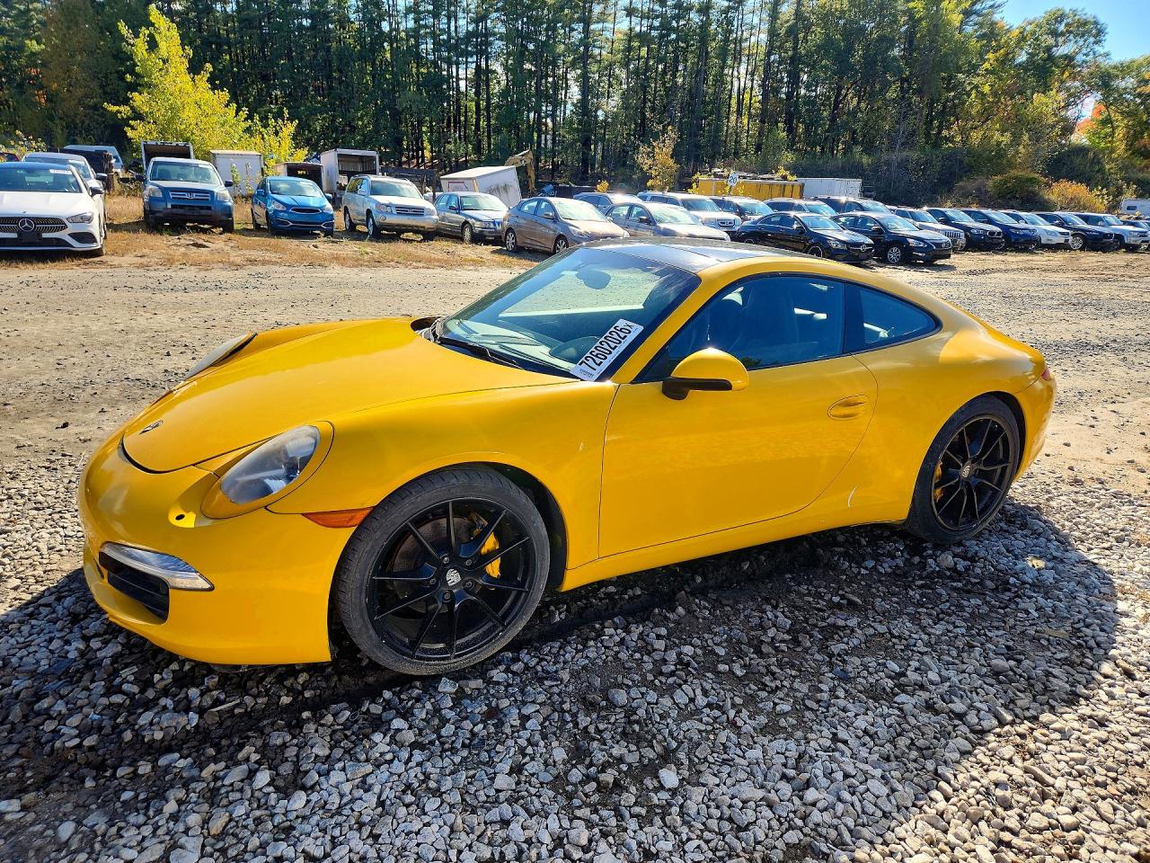 2015 PORSCHE 911 — Front 3/4