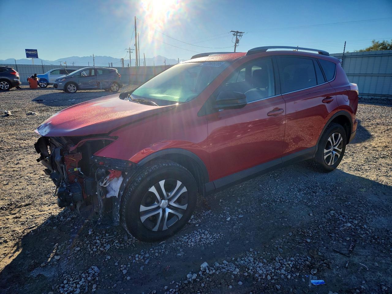 2016 TOYOTA RAV4 LE (X Grade) — Front 3/4