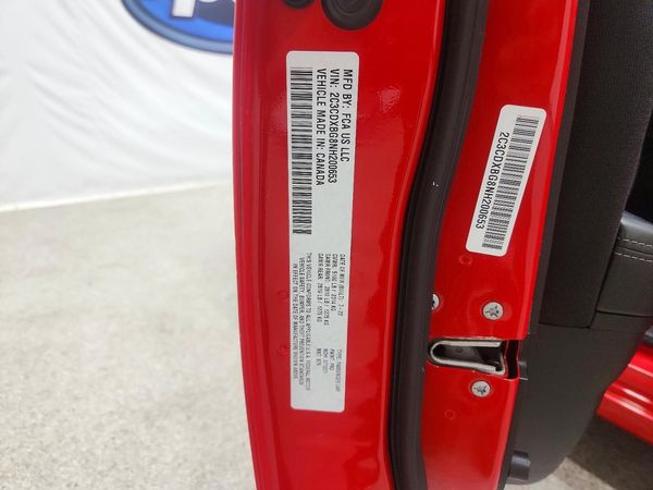 2022 DODGE CHARGER SXT — VINS