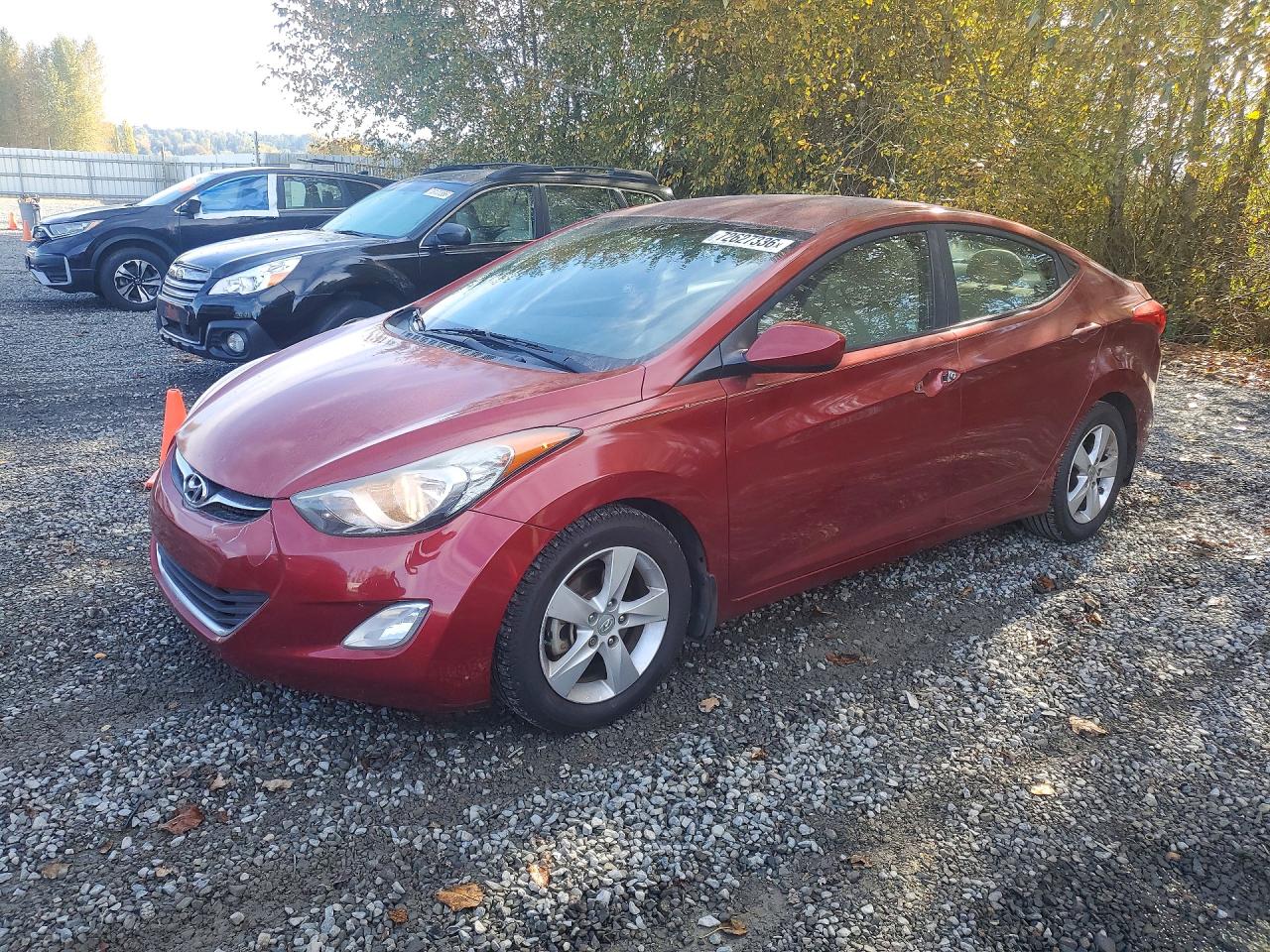 2013 HYUNDAI ELANTRA — Front 3/4