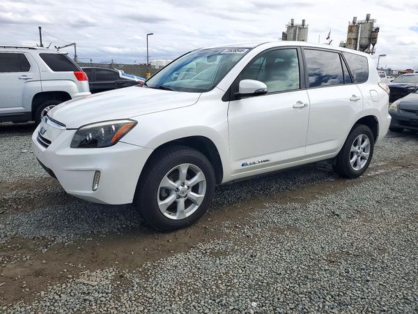 2012 TOYOTA RAV4 EV 2WD — Front 3/4