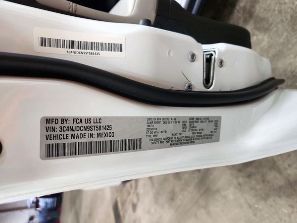 2025 JEEP COMPASS Limited — VINS