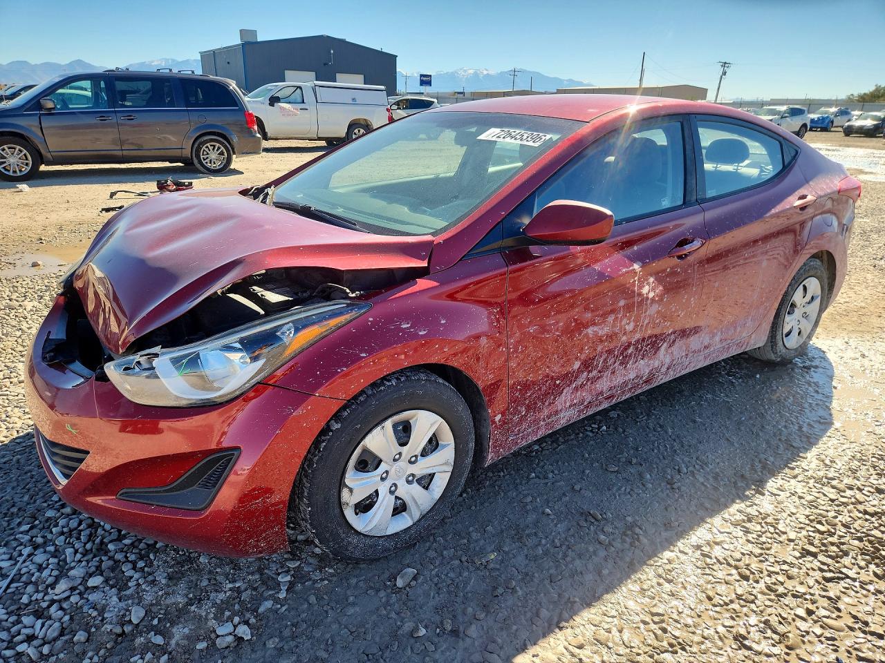 2016 HYUNDAI ELANTRA — Front 3/4
