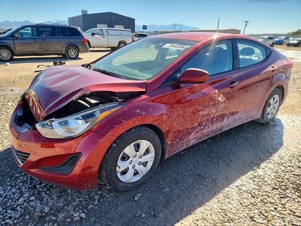 2016 HYUNDAI ELANTRA — DSFA — Front 3/4