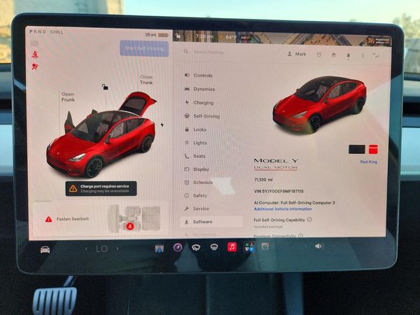 2021 TESLA MODEL Y — ODOM
