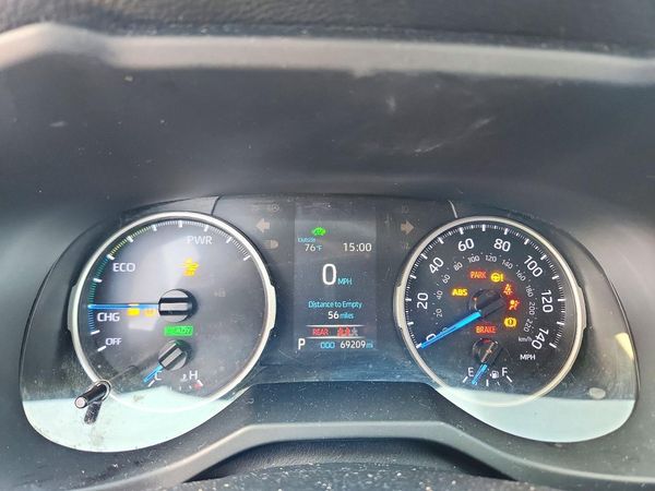 2019 TOYOTA RAV4 LE HV 4WD — ODOM